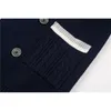 Cardigan Arrival Knitted Cardigans for Big Boys England Style Double Breasted Coats Spring Autumn Navy Blue Teenage Uniform Sweater 230927