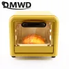 DMWD Multifunction Mini Electric Pizza Crepe Bakery Roast Oven Grill Breakfast Machine Cookies Cake Bread Maker Baking Toaster