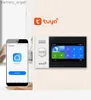 Alarm Systems Gautone PG107 4.3Im Security Alarm WiFi GSM Alarm System för Home Support Tuya App Call/SMS Remote Control YQ230927