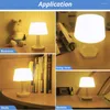 Table Lamps USB DimmableTable Lamp Warm /Natural/Cool White 3 Colors Bedside DC5V Reading Desk With Remote Control Nightlight