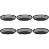 Dinnerware Sets 6 Pcs Snack Basket Dessert Trays Fried Plates Serving Home Fruit Baskets Abs Oval Storage