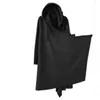 Trenchs pour hommes Costumes d'Halloween Unisexe Hip Hop Vintage Médiéval Noir À Capuche Gothique Vampire Long Manteau Lâche Manteau Cosplay