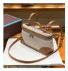 Designer Evening Bag Cosmetic Bags Lp Bag L19 Lunch Box Bag Patchwork Canvas Bag Women's High-end Texture Portable Box Bag Single Shoulder Crossbody Bag