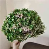 1BUNch 40x20cm 30Colors Anna Hydrangea hela grenen bevarad torkad blommebukett Pograf Hem Desktop Garden Decoration 211027237T