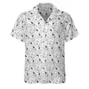 Chemises décontractées pour hommes Dalmatien Print Beach Shirt Mignon Dessin animé Animal Summer Street Style Blouses Manches courtes Design Tops Plus Taille