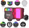 Têtes de flash Ulanzi VL49 RGB LED Light rechargeable 2000mAh Lampe de remplissage pour caméra Smarthphone Tiktok Vidéo P o Prise de vue Petit kit 230927