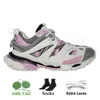 Berömda varumärkesvaruskor Designer Mens Women Track 3 3.0 Platform Sneakers Vintage Tracks Runners Leather Trainers Storlek 45
