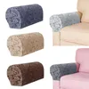 Chair Covers 2PCS Stretchy Sofa Armrest Home & Living Stretch Furniture Couch Arm Protector Removable Solid Cover