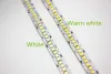 1/2/3/4/5M/LOT 10mm PCB 2835 SMD 1200 LED -stripband DC12V 24V IP20 Icke -vattentätt flexibelt ljus 240 lysdioder/m, vit varm vit 12 ll