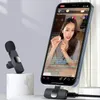 Lavalier Microfoon K8 Broadcast Direct voor iPhone Live Streaming voor Android-telefoons Reversmicrofoon Draadloos voor 3,5 mm 1in1 of 2in1