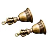 Party Supplies 2 PCS Charm Halsband Diy Key Chain Hanging Ring Bell Statuette mässing Bells Copper Bag Ornament Dinner