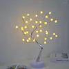 Table Lamps LED Night Light 108/36 LEDs Fairy Tree Lamp Artificial Bonsai Room Wedding Party Holiday Gift Decoration