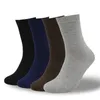 Men's Socks 3pairs /Lot Business Cotton For Man Brand Black Male White Casual