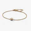 Bracelets de charme de vente chaude bracelet pour femmes cadeaux de fête de fiançailles bricolage bracelet Pandoras avec bracelet en chaîne de diamant en argent sterling 925 avec boîte
