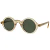 Qualité Design rétro-vintage lunettes de soleil rondes prince UV400 polarisées Italie lunettes de planche pure Johnny Depp zolmn lunettes étui complet