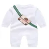 Designer Neugeborene Baby Strampler Kleinkind Kinder Kleidung Langarm Baumwolle Designer Strampler Säugling Overalls Jungen Mädchen Bodysuit Kleidung