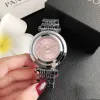 2023 Marca de moda caliente Mujer Chica Cristal Puede rotar Dial Estilo Banda de metal de acero Reloj de pulsera de cuarzo Envío gratis Venta al por mayor Orologi