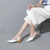 Terlik Xgravity v Tasarım Kadınlar Moda Saçımlı Ayak Elbise Ayakkabı Bayanlar Yaz Kadın Yüksek Topuk Sandallar Anormal Top Topuklular B070 230927
