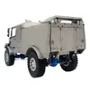 JDM-157 1/14 Afstandsbediening Off-Road 6*6 Trailer Klimmen Militaire Truck Gewicht Ondersteuning Voor Tamiya Lesu Rc Truck Trailer