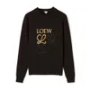 Designer Women Loewee Top Sweatshirt Lowewe Top Quality Loewee Sweater New Embroidered Round Neck Sweater for Men and Women Loose Versatile Couple Long 3250