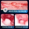 Masturbators Male Masturbator Automatic Blowjob Cup Powerful Sucking Vaginal Mouth Intelligent Heated Masturbator Adult Sex Toys For Men x0926