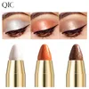 Oogschaduw Double End Glitter oogschaduw Stick Potlood Oogschaduw Make-up Markeerstift Waterproof Shimmer Base Primer Wenkbrauw 230926