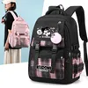 Schooltassen Mochila Kuromi Grote capaciteit Waterdichte rugzak voor school Kawaii Anime cosplay tas Reistas School Student meisje Gift 230927