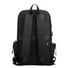 Lu Einfacher Rucksack Casual Herren Rucksack wasserdichte Business -Computer -Bag -Reisetasche Studententasche