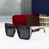 Luxury designer Brand Retro Oversized Square Polarized Sunglasses for Women Men Vintage Shades UV400 Classic Large Metal Frame Sun Glasses premium 3632