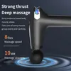 Helkroppsmassager Professionell massage pistol Utökat handtag Electric Fitness Massager Deep Tissue Muscle Massage For Body Back and Neck Pain Relief 230927