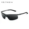 Lunettes extérieures VEITHDIA marque Designer hommes Sports de plein air pêche lunettes de soleil en aluminium polarisé UV400 lentille lunettes de soleil lunettes pour homme 6501 230927