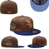 Designbollmonterade hattar Fashion Hip Hop Baseball Hats Vuxen platt topp för män Kvinnor Stitch Heart Hustle Flowers New Era Cap Si 590