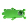 Wholesale 4.5 inch Frog Silicone Smoking Pipe With Glass Bowl Tobacco Oil Rigs Hand Pipe Food-grade Silica Gel glass For Dry Herb