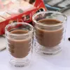 6pcs lot caneca اليد المزدوجة جدار مصل اللبن البروتين canecas nespresso القدح قهوة قهوة القهوة الزجاج الحراري 85 مل y200104315j