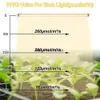 Kweeklampen 1-4 stuks LED-groeilichtstrips Volledig spectrum Zonlicht Led-balken voor planten Phyto-lamp 42-288 LED's Phytolamp met timer Dimbaar YQ230926 YQ230926