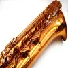 Il belin Nieuwe E Platte Baritonsaxofoon Zwart Nikkel Oppervlak Professionele Messing Muziekinstrumenten Sax Gratis Verzending