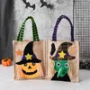 Nouveau cadeau d'Halloween sac à main non tissé sac de bonbons fantôme Festival sac de citrouille accessoires accessoires sac cadeau 230915