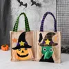 Nuovo regalo di Halloween Borsa in tessuto non tessuto Borsa per caramelle Ghost Festival Borsa per zucca Accessori Puntelli Borsa regalo 230915