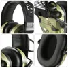 Fones de ouvido Tiro Proteção de ouvido Segurança Earmuffs Redução de ruído Slim Shooter Electronic Muffs Protetor auditivo para Huning NRR23dB 230927