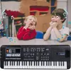 Learning Toys 61 Nyckel Snabbstart Electric Tangentboard Recording Playback Electronic Piano Musical Keyboard för Inspiring Musical Talent Kids Toys 230926