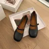 Scarpe eleganti Scarpe da donna Tacchi alti Punta tonda con tacco grosso Mary Jane Scarpe Tacchi Donna 230927