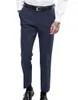 Costumes pour hommes Classique Hommes Tweed Costume Pantalon À Chevrons Mâle Robe Casual Slim Fit Pantalon Pour La Fête De Mariage Noir Marron Gris Marine