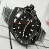 Hoge kwaliteit horloges 44 mm Sea-Dweller 116660 keramische ring zwarte PVD kast Azië 2813 uurwerk mechanisch automatisch herenhorloge 234i