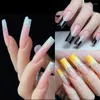 False Nails 120pcs Matte Quick Building Nail Mold Tip Full Cover Sculpted Soft Gel Tips Press On Artificial Fake