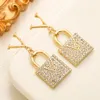 Boucles d'oreilles Bouteille de parfum en or Stud Designer Bijoux Charme Amour Cadeau Marque Classique Fiançailles Fête Voyage Boucles d'oreilles en acier inoxydable