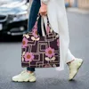 Torby na zakupy nadruk Maze kwiat Orla Kiely Tote Bag Recykling Canvas Groceries Kupper torebki na ramię