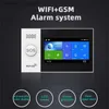 Alarmsystemen PGST 2G PG107 4,3 inch Beveiligingsalarm Wifi GSM Alarmsysteem voor thuisinbraak Ondersteuning Tuya APP Oproep/SMS Afstandsbediening YQ230927