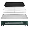 220V Elektrische Grills Pfanne Indoor Automatische Rauchfreien Koreanische BBQ Grill Antihaft Tragbare Haushalt Elektrische Ofen 1500W