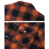 Vestes pour hommes MAGCOMSEN polaire Plaid flanelle chemise veste boutonnée décontracté coton épaissir chaud printemps travail manteau Sherpa vêtements d'extérieur 230927