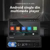 FD70 1Din Android Auto Audio Radio Multimedia Video Player Navigation 7 zoll Bildschirm GPS Bluetooth Spiegel link Autoradio2756